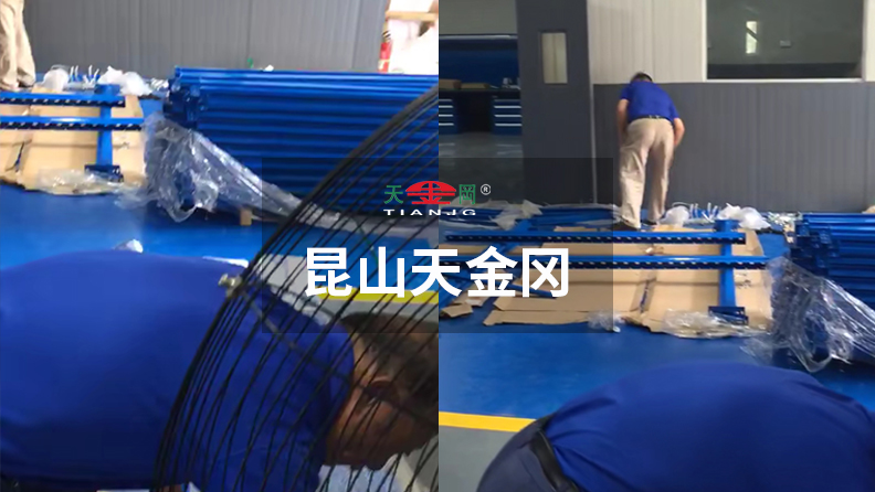 烈日炎炎，依然擋不住工具柜廠家天金岡師傅們上門安裝的腳步