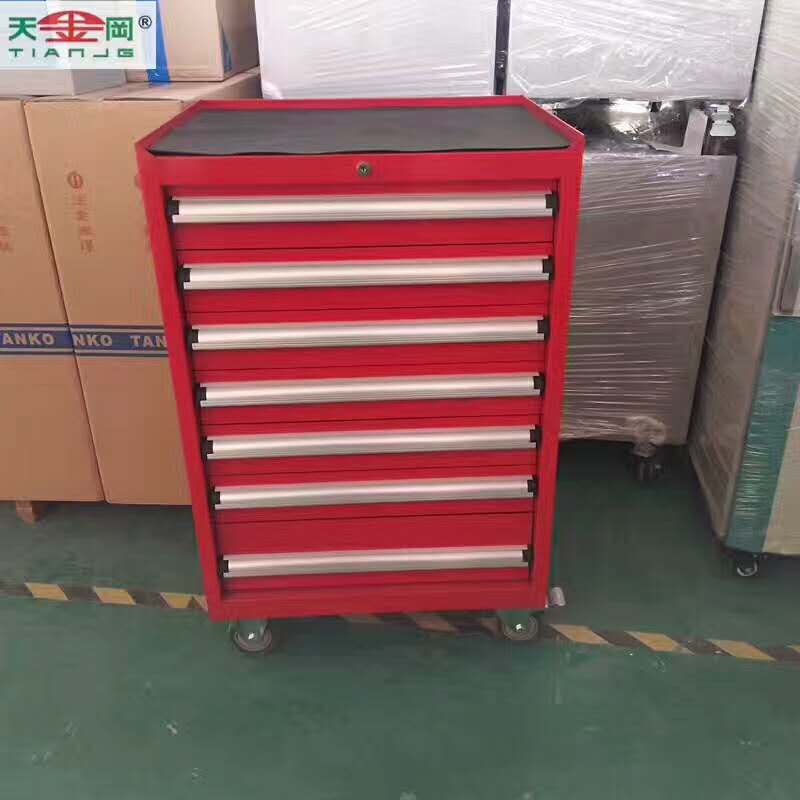 帶抽屜雙開門車間汽修工具